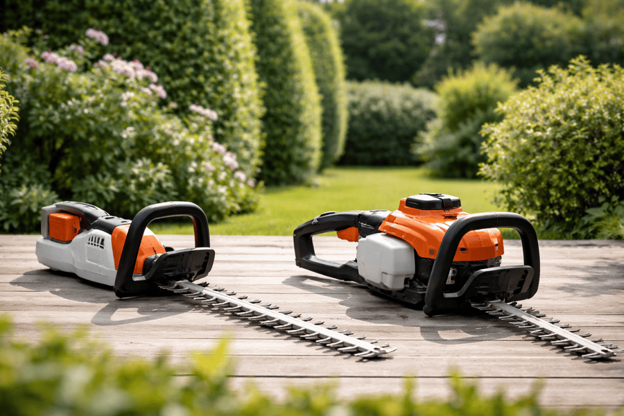 ¿Cortasetos a batería o a gasolina? ¿Cuál es el mejor?